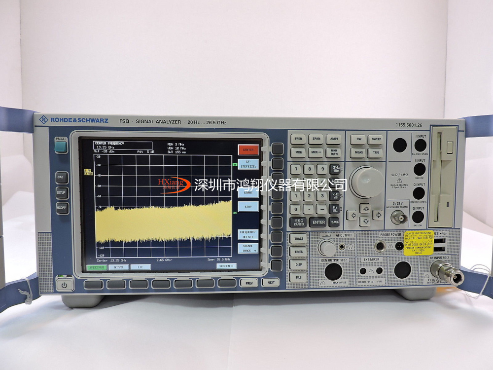 R&S罗德与施瓦茨FSIQ26 FSIQ30 FSIQ40 频谱分析仪